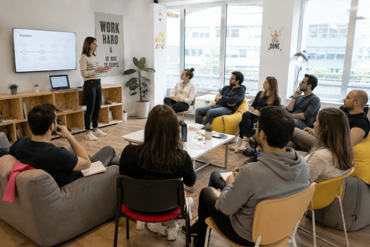 formation d’un groupe de personnes sur les obligations légales RH